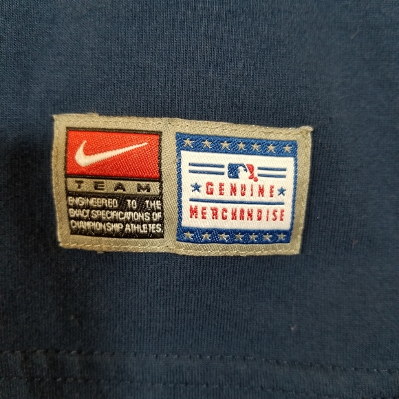 Nike Rangers Kids Old School Baseball Tshirt,  Size Large - Picture 5 of 8